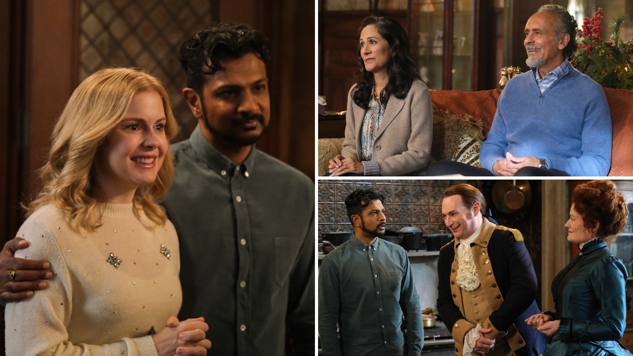 'Ghosts' Interview Rose McIver Previews Sam & Jay's Family Visit in
