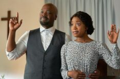 Viv Leacock, Natasha Burnett in 'When Calls the Heart' Season 11