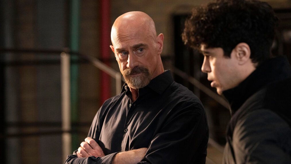 Christopher Meloni as Elliot Stabler on 'Law & Order: Organized Crime'