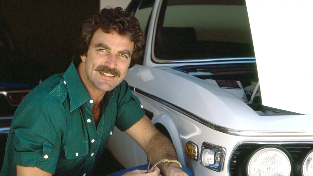 Tom Selleck as Thomas Magnum on 'Magnum, P.I.'