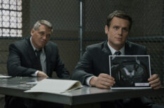 Holt McCallany as Bill Tench and Jonathan Groff as Holden Ford in 'Mindhunter'