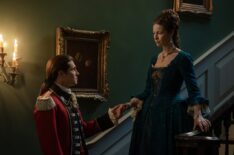 David Berry and Caitriona Balfe in 'Outlander' Season 7