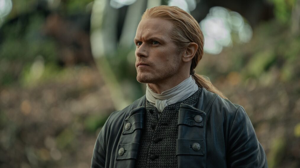 Sam Heughan in 'Outlander' Season 7