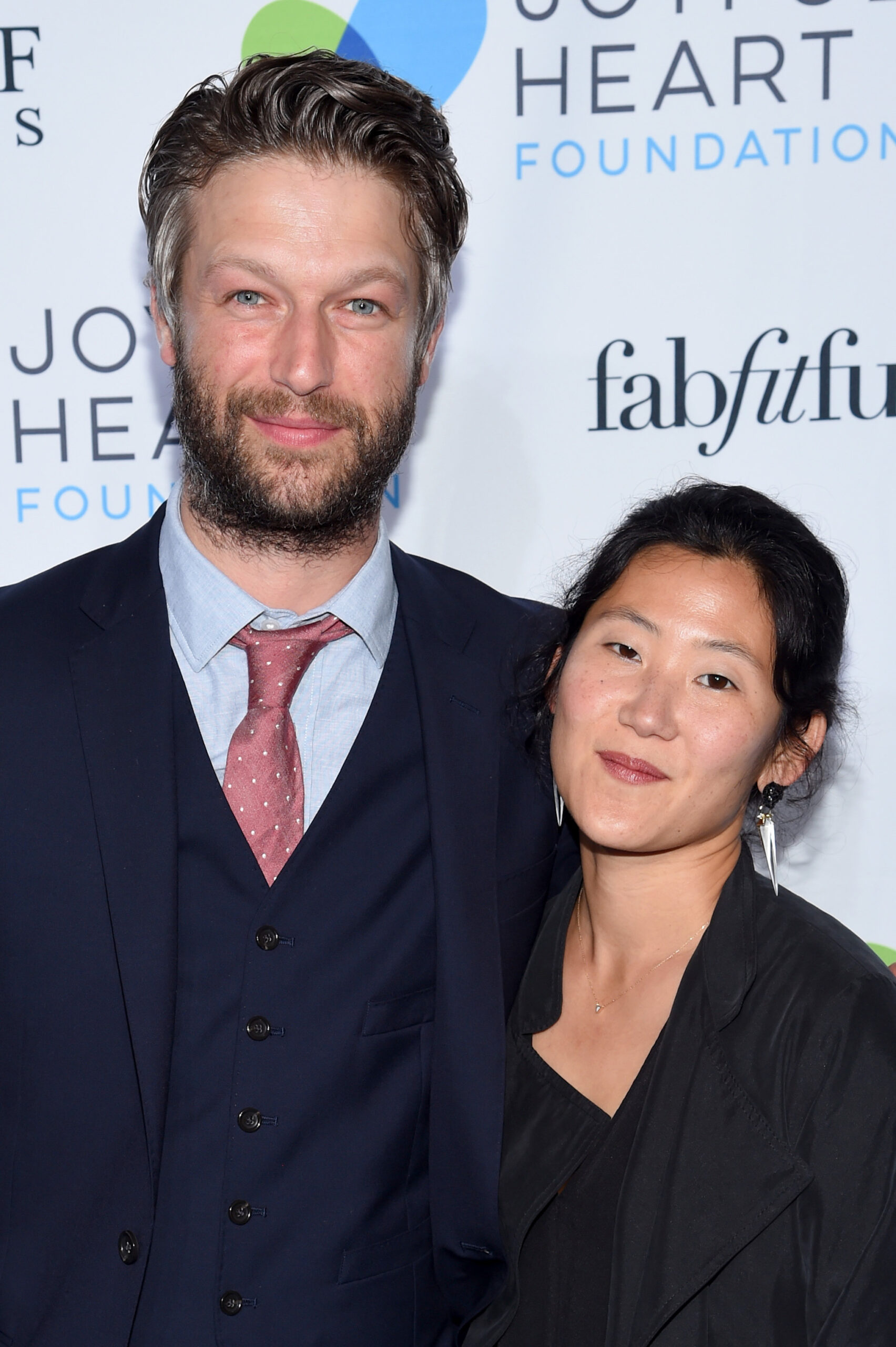 Peter Scanavino and Lisha Bai attend The Joyful Revolution Gala In New York City hosted by Mariska Hargitay's Joyful Heart Foundation on May 22, 2017 in New York City.