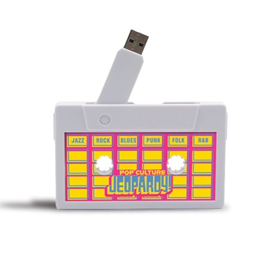 Pop Culture Jeopardy USB drive