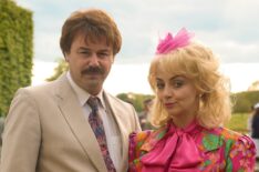 Danny Dyer as Freddie, Lisa McGrillis as Valerie — 'Rivals'