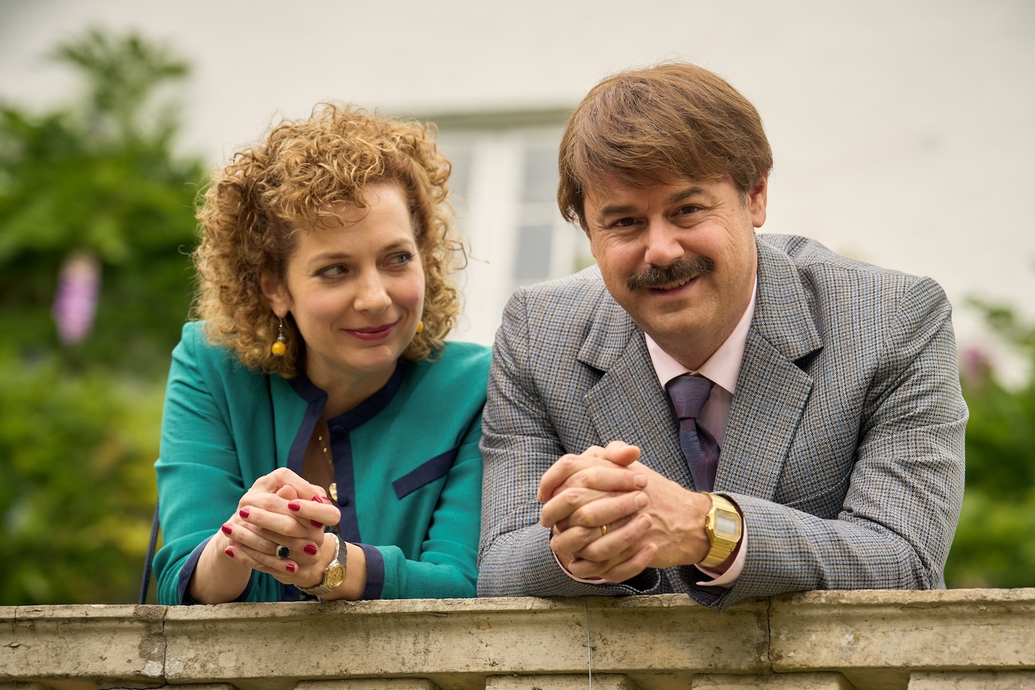 Katherine Parkinson as Lizzie, Danny Dyer as Freddie — 'Rivals'