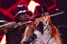 Mary J. Blige performs in the The 2024 Rock & Roll Hall of Fame Induction Ceremony