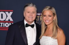 Sean Hannity and Ainsley Earhardt attend FOX Nation's 2024 Patriot Awards at Tilles Center for the Performing Arts on December 05, 2024 in Greenvale, New York.