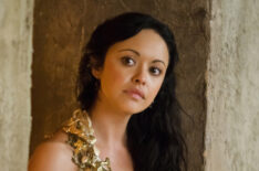 Marisa Ramirez as Melitta in 'Spartacus: Gods of the Arena'