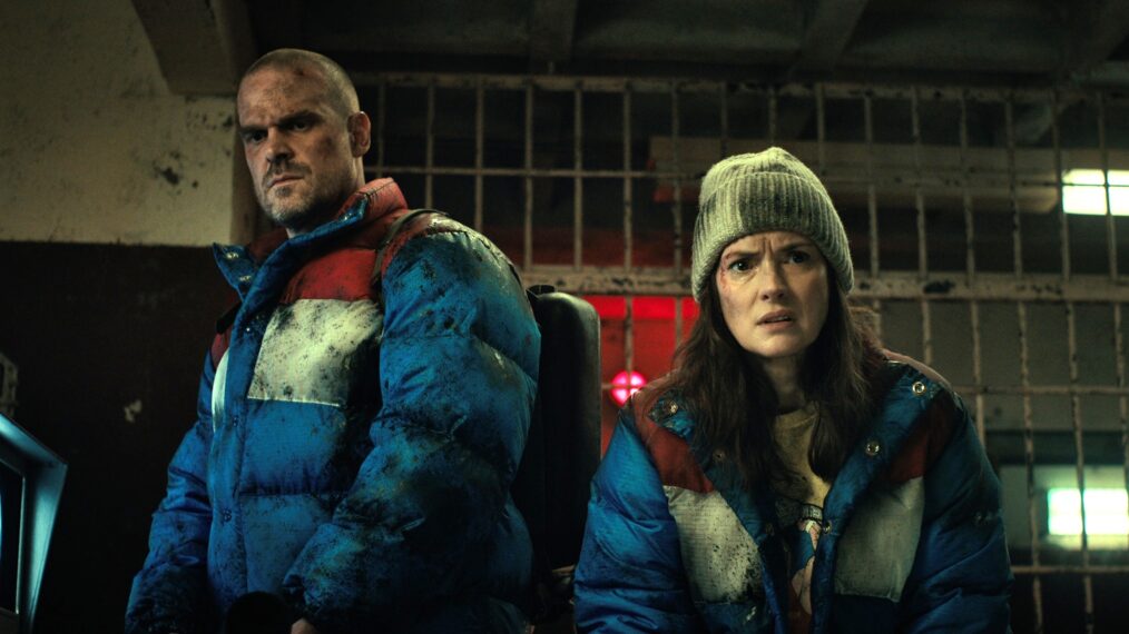 David Harbour and Winona Ryder in 'Stranger Things' Season 4