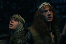 Gaten Matarrazo and Joseph Quinn in 'Stranger Things'