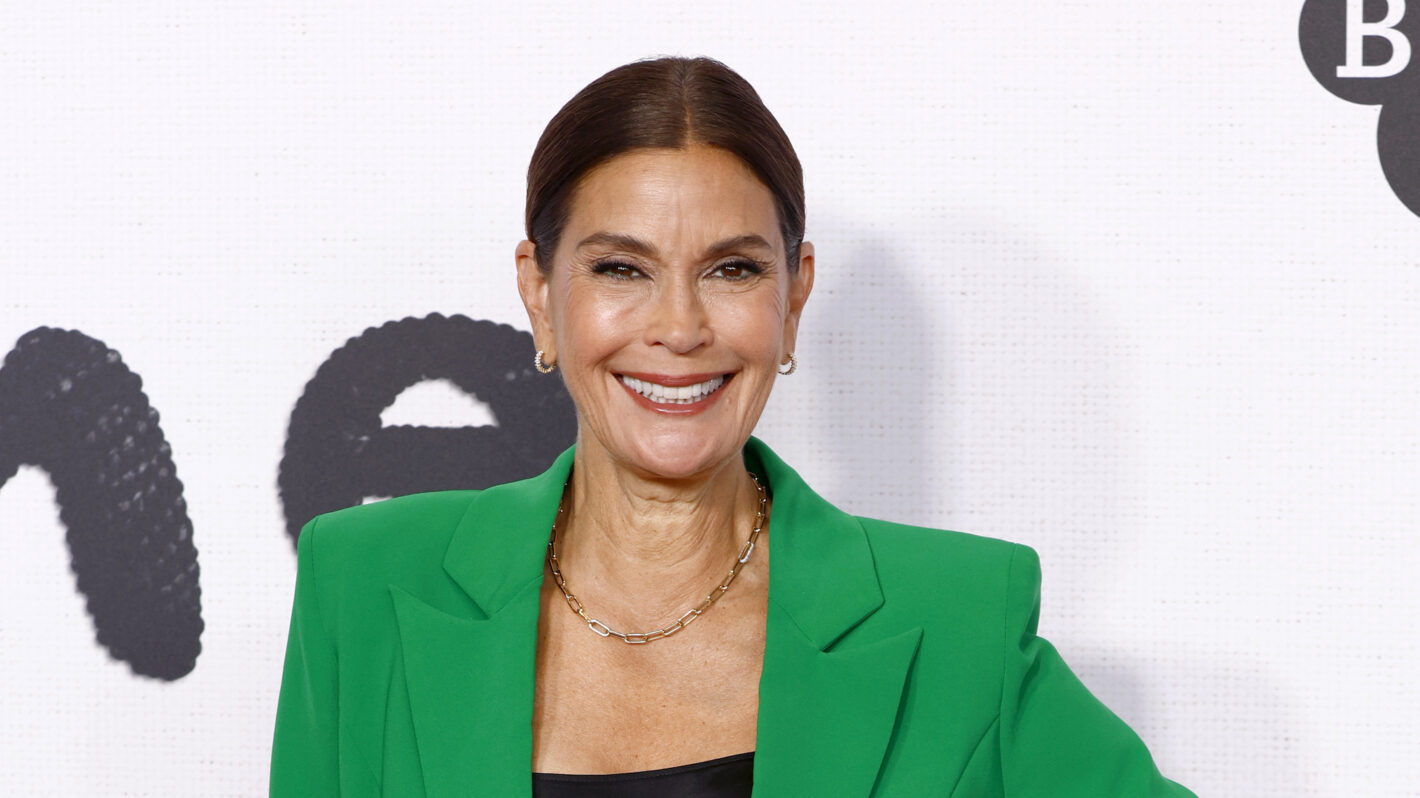 Teri Hatcher attends the World Premiere of the newly 3D remastered