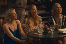 Carrie Coon, Michelle Monaghan, and Leslie Bibb in 'The White Lotus' Season 3