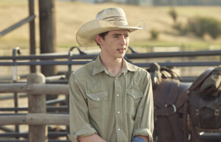 Finn Little as Carter in 'Yellowstone' Season 5 Episode 8
