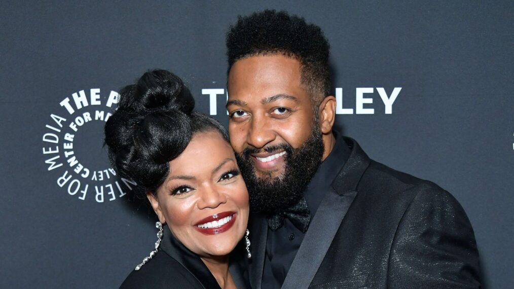 Yvette Nicole Brown and Anthony Davis attend The Paley Center for Media hosts Paley Honors Fall Gala honoring Tyler Perry at Beverly Wilshire, A Four Seasons Hotel on December 04, 2024 in Beverly Hills, California.