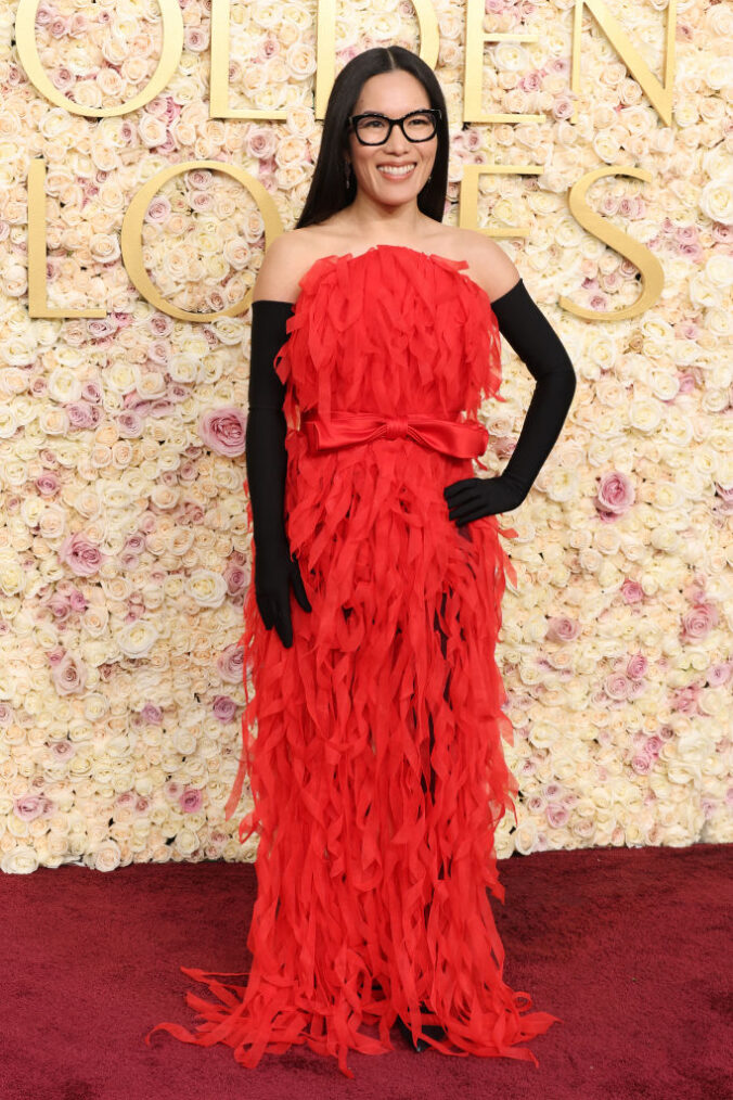 Ali Wong attends the 82nd Annual Golden Globe Awards at The Beverly Hilton on January 05, 2025