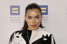 Brianna Baker attends the Human Rights Campaign Dinner at JW Marriott Los Angeles L.A. LIVE on March 25, 2023 in Los Angeles, California.