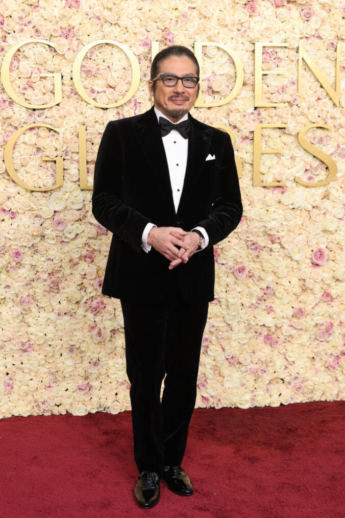 Hiroyuki Sanada attends the 82nd Annual Golden Globe Awards at The Beverly Hilton on January 05, 2025