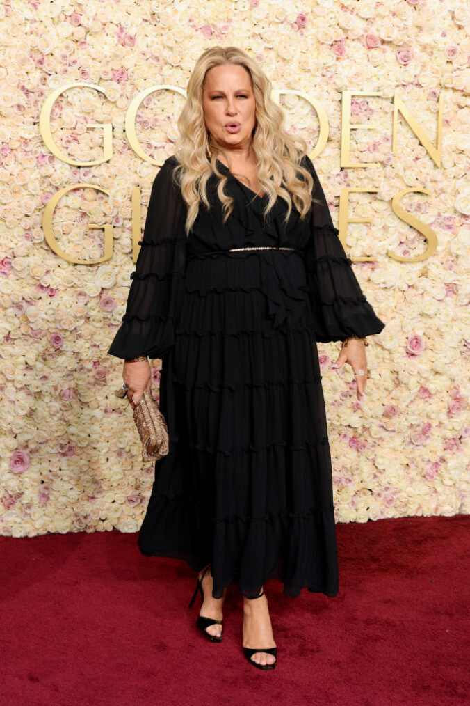 Jennifer Coolidge attends the 82nd Annual Golden Globe Awards at The Beverly Hilton on January 05, 2025