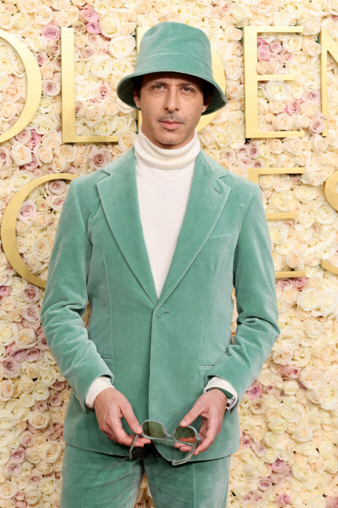 Jeremy Strong attends the 82nd Annual Golden Globe Awards at The Beverly Hilton on January 05, 2025