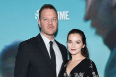 Jim Parrack and Hayley Walters attend the 'Escape At Dannemora' New York Series Premiere at Alice Tully Hall, Lincoln Center on November 14, 2018 in New York City.
