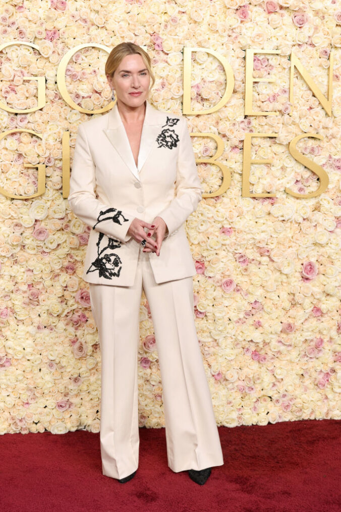 Kate Winslet attends the 82nd Annual Golden Globe Awards at The Beverly Hilton on January 05, 2025