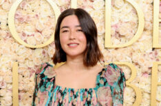 Maya Erskine attends the 82nd Annual Golden Globe Awards at The Beverly Hilton on January 05, 2025