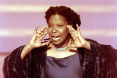 Comedian Whoopi Goldberg opens the show as host at the 68th Academy Awards 25 March at the Dorothy Chandler Pavillion.