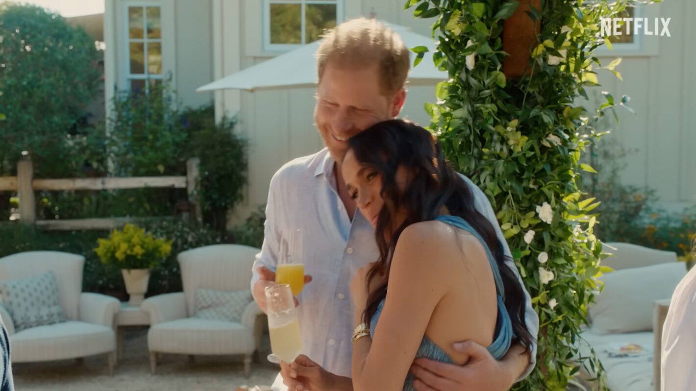 Meghan Markle & Prince Harry Show Rare PDA in 'With Love' Trailer