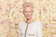 BEVERLY HILLS, CALIFORNIA - JANUARY 05: Tilda Swinton attends the 82nd Annual Golden Globe Awards at The Beverly Hilton on January 05, 2025 in Beverly Hills, California. (Photo by Amy Sussman/Getty Images)