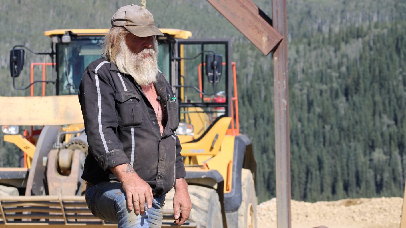 Tony Beets stood surveying