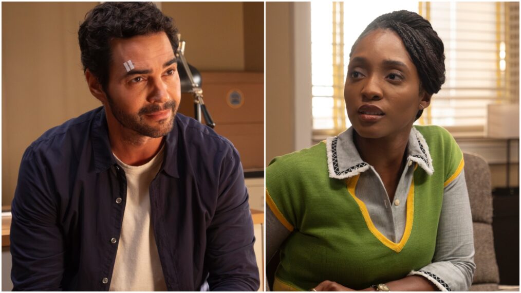 Ramon Rodriguez and Iantha Richardson on Will Trent