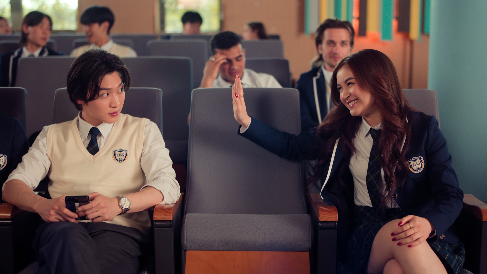 Sang Heon Lee and Anna Cathcart star in XO, Kitty Season 2