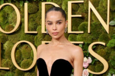 Zoë Kravitz attends the 82nd Annual Golden Globe Awards at The Beverly Hilton on January 05, 2025