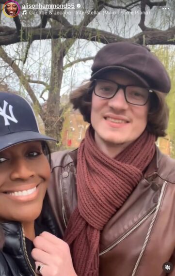 Alison Hammond with boyfriend David Putnam