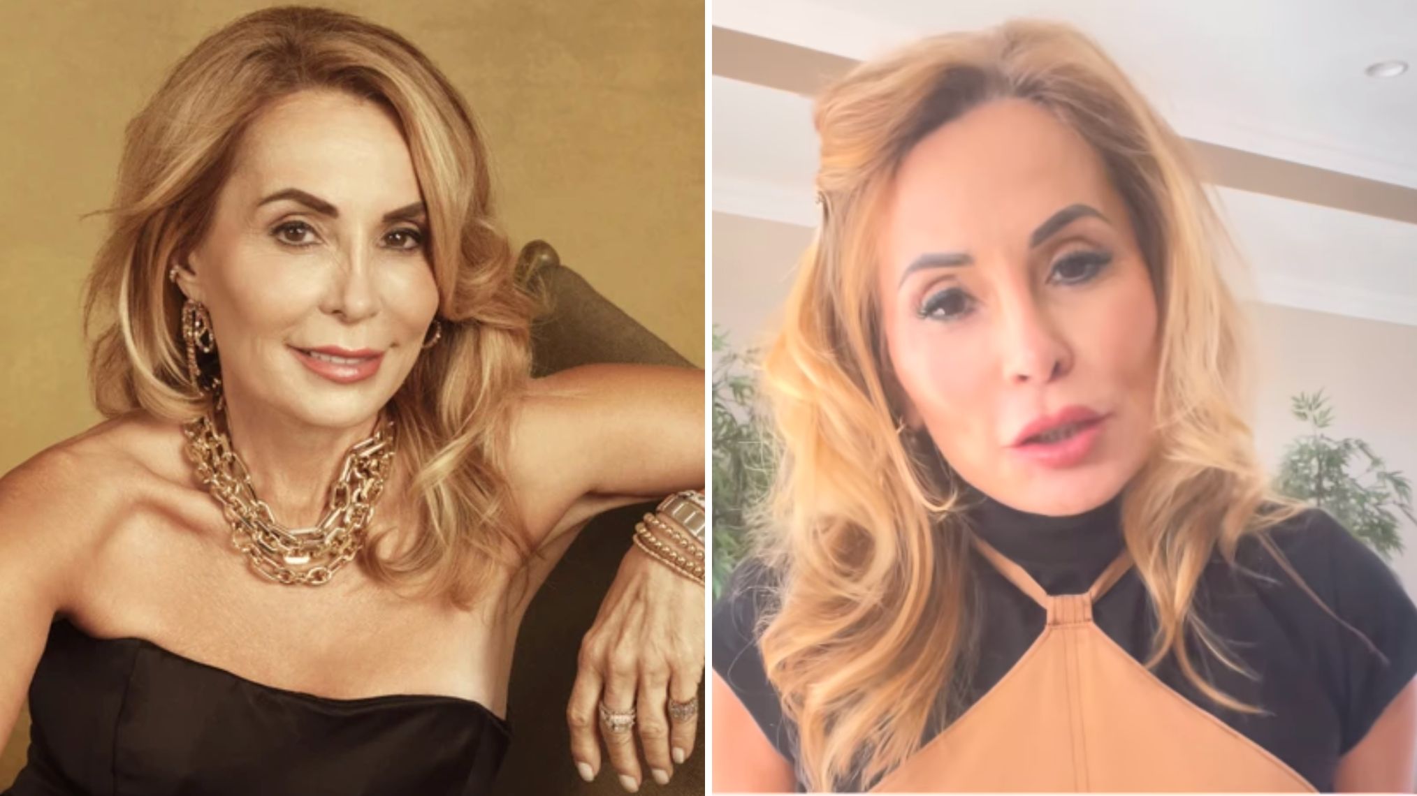 April Kirkwood on Golden bachelor, April Kirkwood in Instagram video