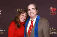 Wendy Treece Bridges and Beau Bridges attend the Warner Bros. & HBOMax Holiday Movies Event at Warner Bros. Studios on November 16, 2022 in Burbank, California.