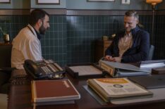 Zachary Quinto as Dr. Oliver Wolf, Teddy Sears as Dr. Josh Nichols — 'Brilliant Minds' Season 1 Episode 11 'The Other Woman'