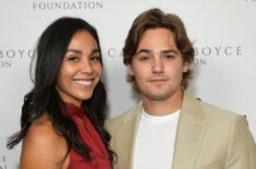 Julana Dizon and Carson Boatman attend the 2nd Annual Cameron Boyce Foundation Gala at Citizen News Hollywood on June 01, 2023 in Los Angeles, California.