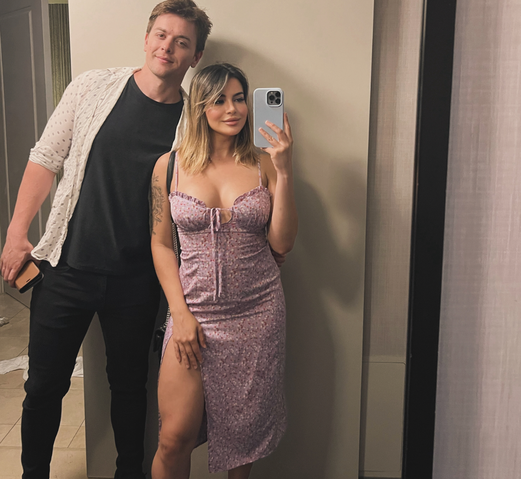 Chad Duell and Luana Lucci together