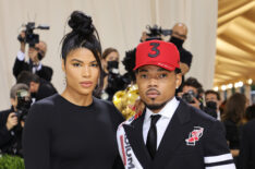 Kirsten Corley and Chance the Rapper attend The 2021 Met Gala