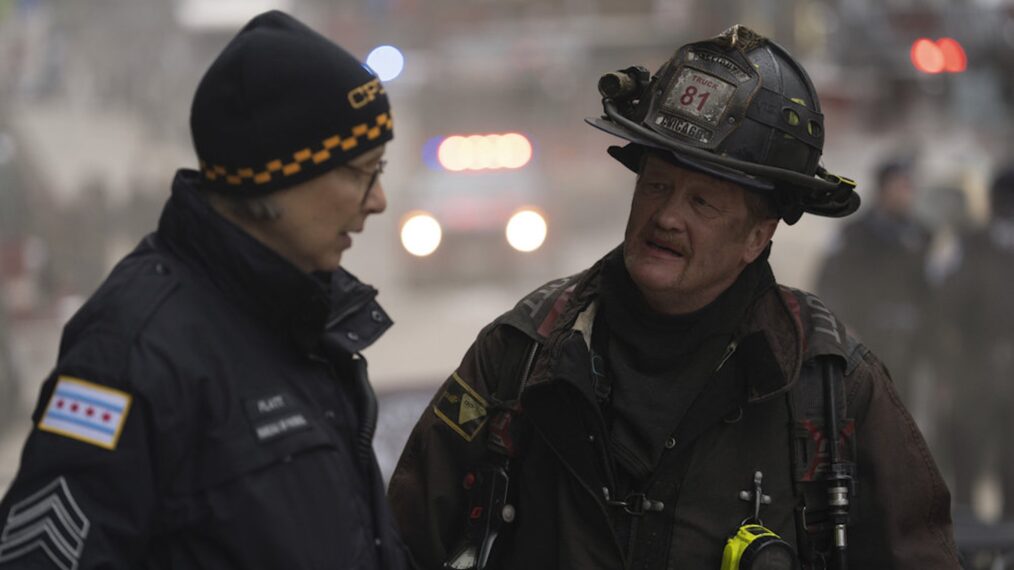 Amy Morton as Desk Sgt. Trudy Platt, Christian Stolte as Randy 