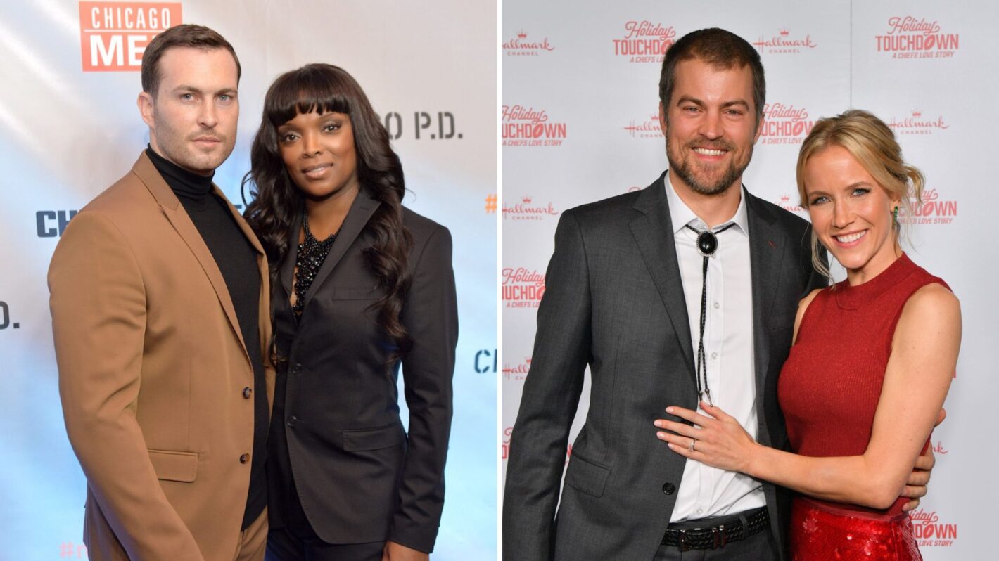 Marlyne Barrett and Gavin Barrett attend a premiere party for NBC's 'Chicago Fire', 'Chicago P.D.' and 'Chicago Med' at STK Chicago on November 9, 2015 in Chicago, Illinois. NBC has renewed popular dramas 