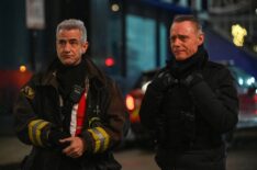 Dermot Mulroney as Chief Dom Pascal, Jason Beghe as Sgt. Hank Voight — 'Chicago P.D.' Season 12 Episode 11 'In the Trenches: Part 3'
