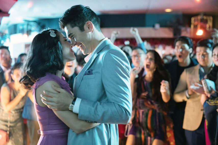 Constance Wu, Henry Golding in 'Crazy Rich Asians'