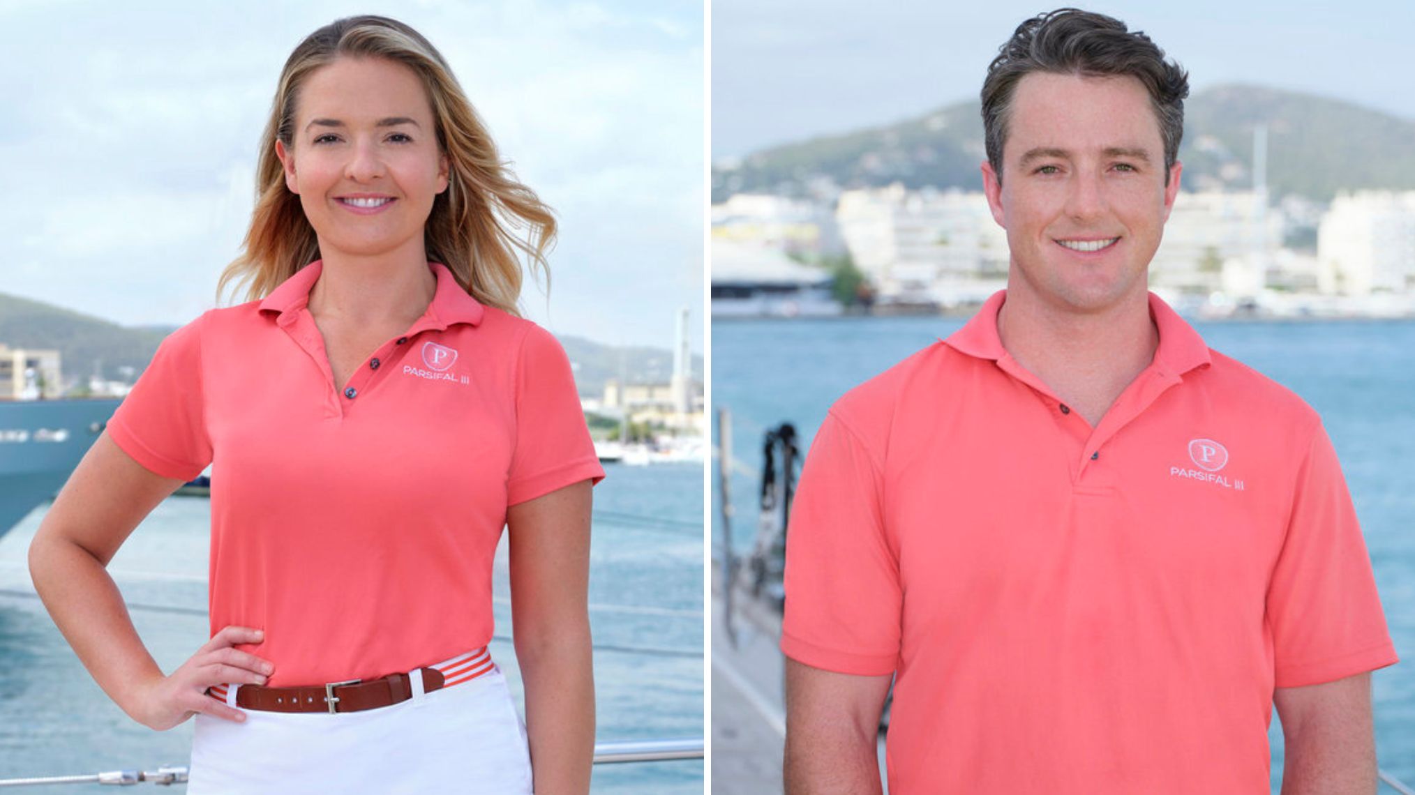 Daisy Kelliher & Keith Allen on 'Below Deck Sailing Yacht.'