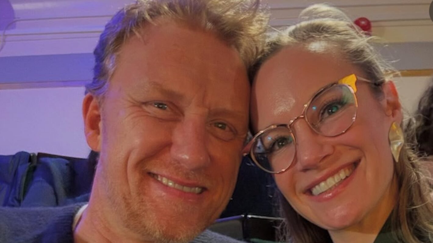 Danielle Savre and Kevin McKidd together