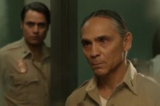 Kiowa Gordon and Zahn McClarnon in 'Dark Winds' Season 3