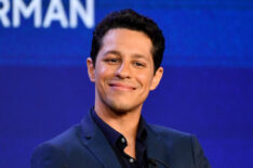 David Del Rio speaks onstage at the 'Matlock' Presentation at the 2024 TCA Summer Press Tour